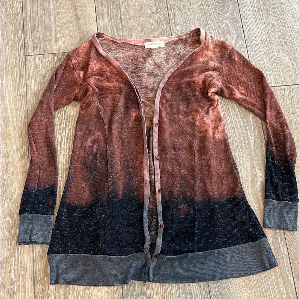 Ombré cardigan
